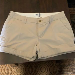 OLD NAVY Beige Walking Shorts Size 4